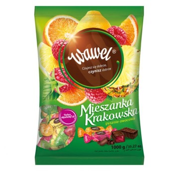 Cukierki czekoladowe WAWEL MIESZANKA KRAKOWSKA galaretki torebka 1kg