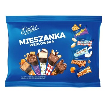 Cukierki czekoladowe WEDEL MIESZANKA WEDLOWSKA torebka 1kg