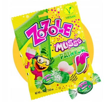 Cukierki MIESZKO ZOZOLE MUSSS PAINTER guma balonowa torebka 75g