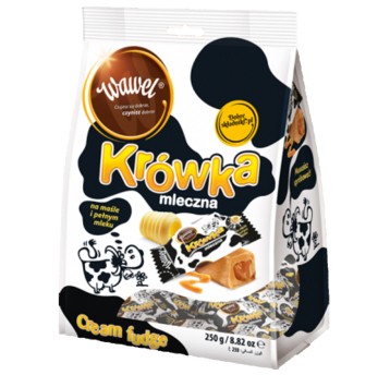 Cukierki WAWEL KRÓWKA MLECZNA torebka 250g