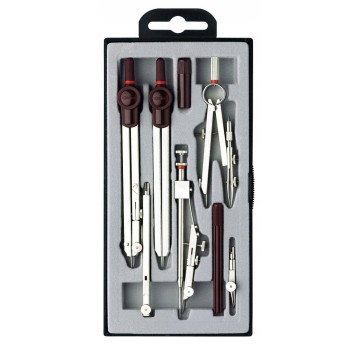 Cyrkiel ROTRING kol. srebrno-brązowy metal w etui [ S0233410]