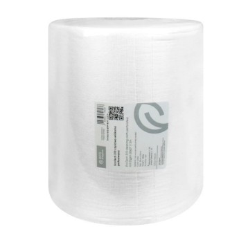 Czyściwo włókninowe w roli ECO&HYGIENE Eco Tech 310 włóknina 1 warstwa | Ø300mm szer. 370mm dł. 115m 310 listków | kol. biały 1 rolka [310]