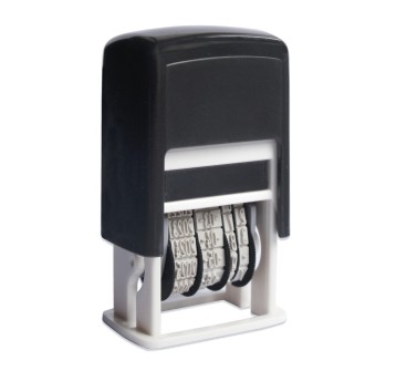 Datownik automatyczny samotuszujący 8 cyfrowy ISO 4mm TAURUS 4011S tworzywo [TT00061]