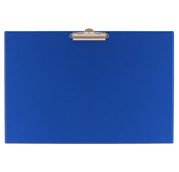 Deska A3 niezamykana z klipsem na długim boku BIURFOL PVC kol. niebieski [KH-21-01]