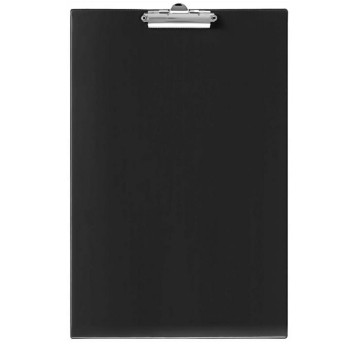 Deska A3 niezamykana z klipsem na krótkim boku BIURFOL PVC kol. czarny [KH-17-03]