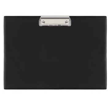 Deska A4 niezamykana z klipsem na długim boku BIURFOL PVC kol. czarny [KH-20-03]