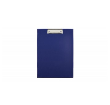 Deska A4 niezamykana z klipsem na krótkim boku BIURFOL PVC kol. granatowy [KH-01-02]
