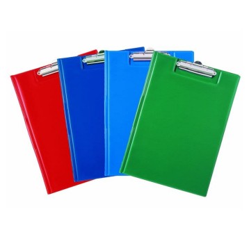 Deska A4 zamykana z 2 klipsami na krótkim i długim boku BIURFOL PP mix kolorów [5-KL-04-07-01]