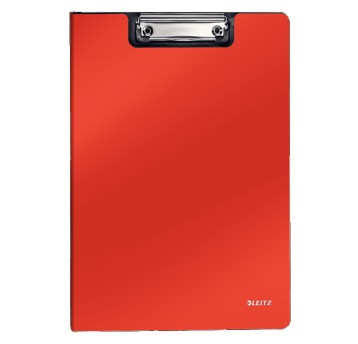 Deska A4 zamykana z klipsem na krótkim boku LEITZ SOLID PP kol. jasnoczerwony [39621020]