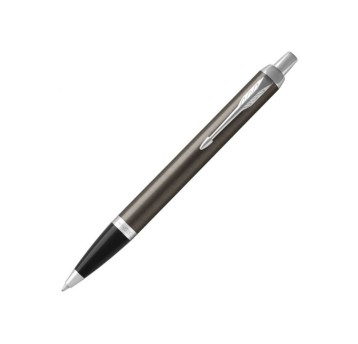 Długopis olejowy automatyczny PARKER IM Dark Espresso CT kol. obudowy brązowy wkład czarny lub niebieski pudełko ozdobne [1931671]