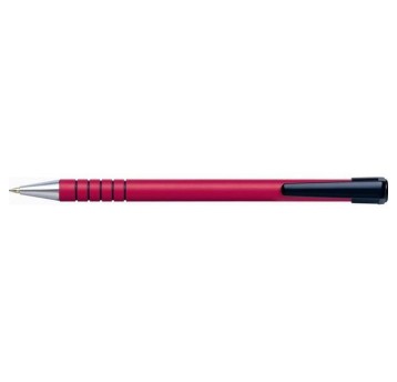 Długopis olejowy automatyczny PENAC RB-085B kol. czerwony kol. obudowy czerwony 1mm [PBA100202F-04]