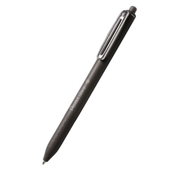 Długopis olejowy automatyczny PENTEL IZEE BX467 kol. czarny kol. obudowy czarny 0,7mm