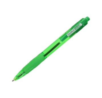 Długopis olejowy automatyczny TAURUS TDA-011 kol. zielony kol. obudowy zielony 0,7mm