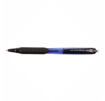 Długopis olejowy automatyczny UNI JETSTREAM SXN-101-05 kol. niebieski z gumowym uchwytem 0,5mm