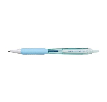 Długopis olejowy automatyczny UNI JETSTREAM SXN-101FL kol. niebieski kol. obudowy błękitny 0,7mm