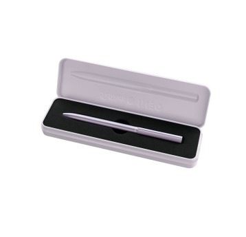 Długopis olejowy obrotowy PELIKAN INEO Lavender Scen kol. niebieski kol. obudowy fioletowy ; etui metalowe [400191374]