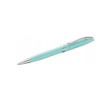Długopis olejowy obrotowy PELIKAN JAZZ PASTEL kol. niebieski kol. obudowy miętowy pudrowy
