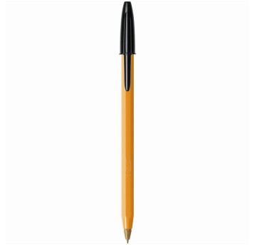 Długopis olejowy zwykły BIC Orange kol. czarny kol. obudowy pomarańczowy 0,8mm [8099231]