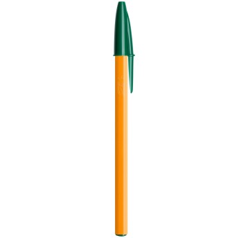 Długopis olejowy zwykły BIC Orange kol. zielony kol. obudowy pomarańczowy 0,8mm [1199110113]