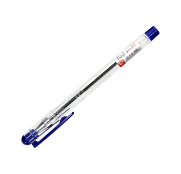 Długopis olejowy zwykły FLEXI kol. niebieski kol. obudowy przezroczysty 0,7mm [TT7038]