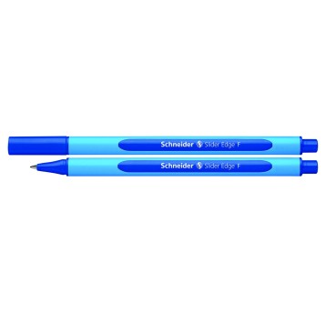 Długopis olejowy zwykły SCHNEIDER SLIDER Edge kol. niebieski kol. obudowy niebieski F [SR152003]