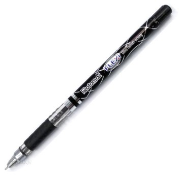 Długopis olejowy zwykły TOMA FLEXI TO-076 kol. czarny kol. obudowy czarny 0,7mm
