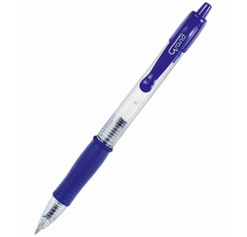 Długopis żelowy automatyczny GRAND GR-161 kol. niebieski kol. obudowy niebieski [160-1843]