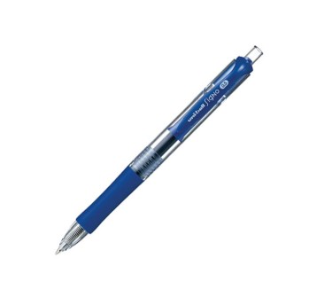 Długopis żelowy automatyczny UNI SIGNO UMN-152 kol. niebieski kol. obudowy przezroczysty 0,5mm