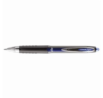 Długopis żelowy automatyczny UNI SIGNO UMN-207 kol. niebieski kol. obudowy przezroczysty 0,7mm