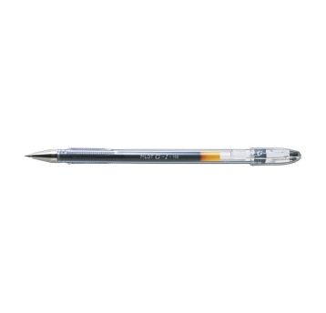 Długopis żelowy zwykły PILOT G1 kol. czarny kol. obudowy przezroczysty 0,5mm [BL-G1-5T-B]
