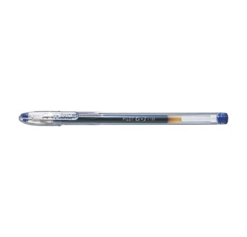 Długopis żelowy zwykły PILOT G1 kol. niebieski kol. obudowy przezroczysty 0,5mm [BL-G1-5T-L]