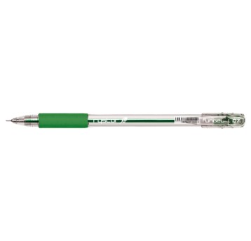 Długopis żelowy zwykły RYSTOR Fun Gel G-032 kol. zielony kol. obudowy zielony 0,7mm