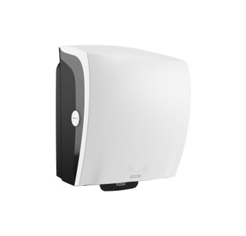 Dozownik na ręczniki w roli naścienny / centralnego dozowania ABS KATRIN Inclusive kol. biały [82094]