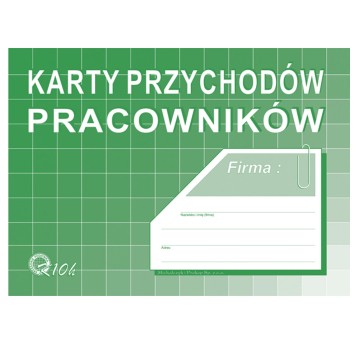 Druk - Karty przychodów pracowników offset A5 MICHALCZYK I PROKOP poziomy dwustronny [K10H]