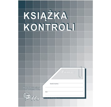 Druk - Książka kontroli offset A4 MICHALCZYK I PROKOP pionowy dwustronny [P11U]