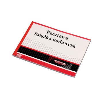 Druk - Pocztowa książka nadawcza samokopiujący A5 wielokopia STOLGRAF poziomy jednostronny [P-34]