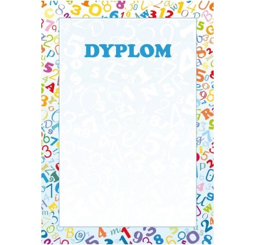 Dyplom ozdobny A4 170g Elementarz 25 szt. GALERIA PAPIERU [216017]