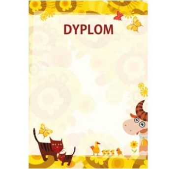 Dyplom ozdobny A4 170g Farma 25 szt. GALERIA PAPIERU [214617]