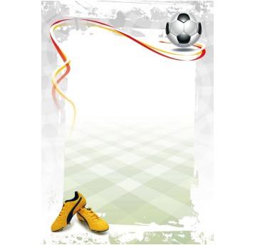 Dyplom ozdobny A4 170g Football 25 szt. GALERIA PAPIERU [212417]