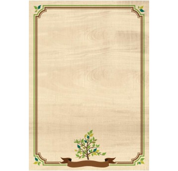 Dyplom ozdobny A4 170g Natura 25 szt. GALERIA PAPIERU [219117]