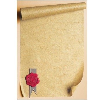 Dyplom ozdobny A4 170g Pieczęć 25 szt. GALERIA PAPIERU [211717]