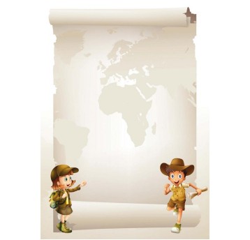 Dyplom ozdobny A4 170g Przygoda 25 szt. GALERIA PAPIERU [216917]