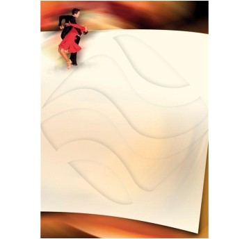 Dyplom ozdobny A4 170g Taniec 25 szt. GALERIA PAPIERU [214417]