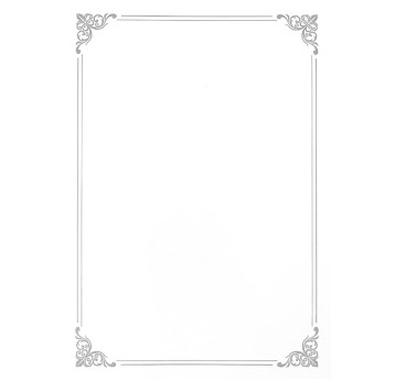 Dyplom ozdobny A4 190g Silver 20 szt. GALERIA PAPIERU [210719]