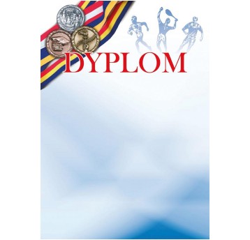 Dyplom ozdobny A4 250g Olimpiada 20 szt. GALERIA PAPIERU [212525]
