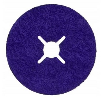 Dysk fibrowy 3M CUBITRON 3 1187C nakrętka 125mm x 22mm nasyp 80+ kol. fioletowy [67112]