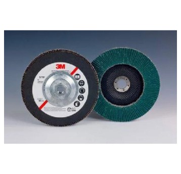 Dysk lamelkowy 3M 577F nakrętka uchylny 125mm x 22mm nasyp P40 kol. zielony [64853 / 3M176577]