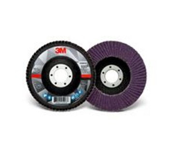 Dysk lamelkowy 3M 769F nakrętka uchylny 125mm x 22mm nasyp P120 kol. fioletowy [52011]