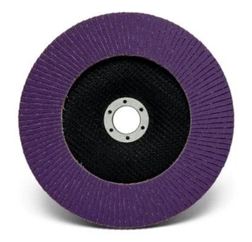 Dysk lamelkowy 3M CUBITRON II 769F nakrętka uchylny 115mm x 22mm nasyp P120 kol. fioletowy