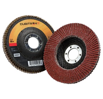 Dysk lamelkowy 3M CUBITRON II 967A nakrętka uchylny 125mm x 22mm nasyp P40 kol. czerwony [65054 /1579978]